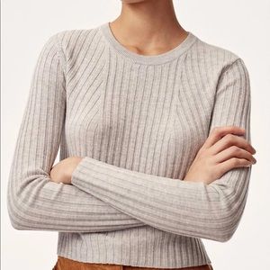 Aritzia Babaton Nathaniel Crop Sweater